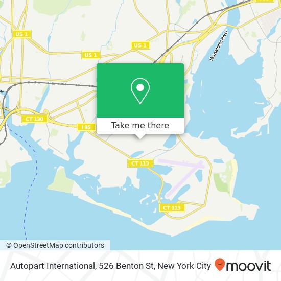 Mapa de Autopart International, 526 Benton St