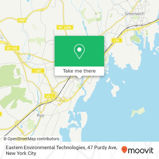 Mapa de Eastern Environmental Technologies, 47 Purdy Ave