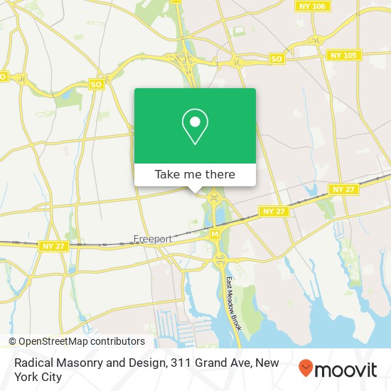 Mapa de Radical Masonry and Design, 311 Grand Ave