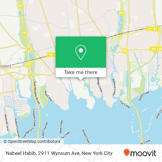 Mapa de Nabeel Habib, 2911 Wynsum Ave