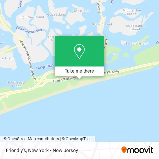Friendly's map