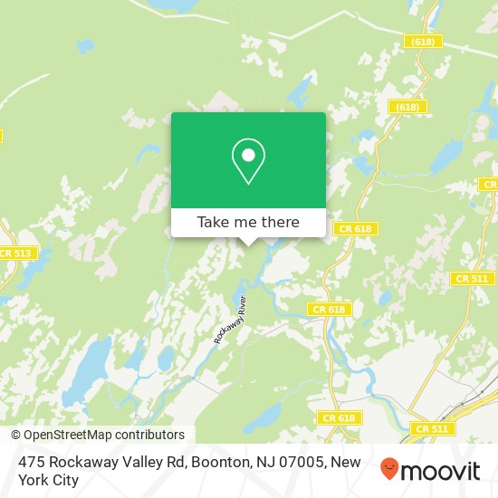 475 Rockaway Valley Rd, Boonton, NJ 07005 map