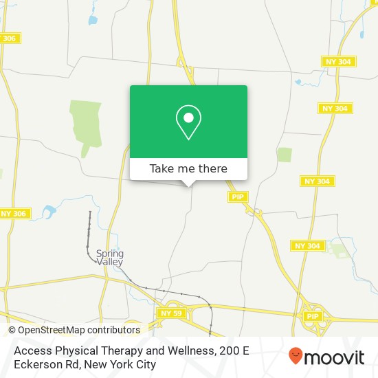 Access Physical Therapy and Wellness, 200 E Eckerson Rd map