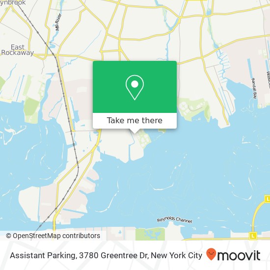 Mapa de Assistant Parking, 3780 Greentree Dr