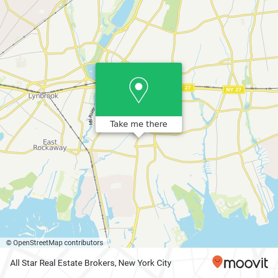 All Star Real Estate Brokers map