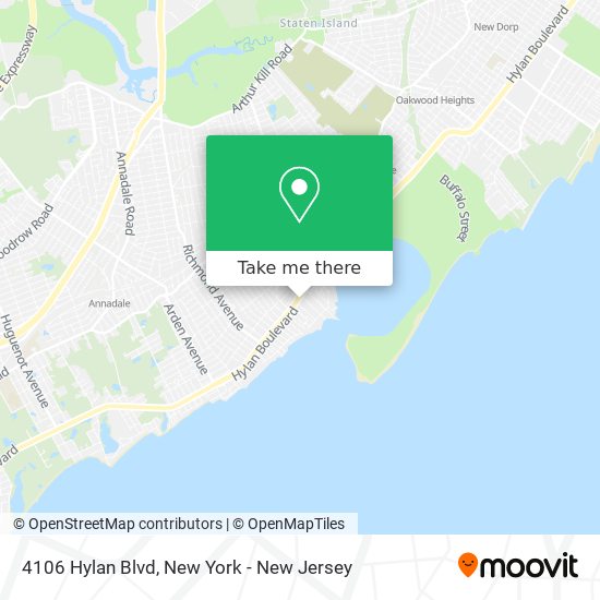 4106 Hylan Blvd map