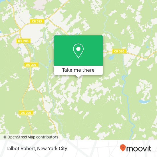 Mapa de Talbot Robert