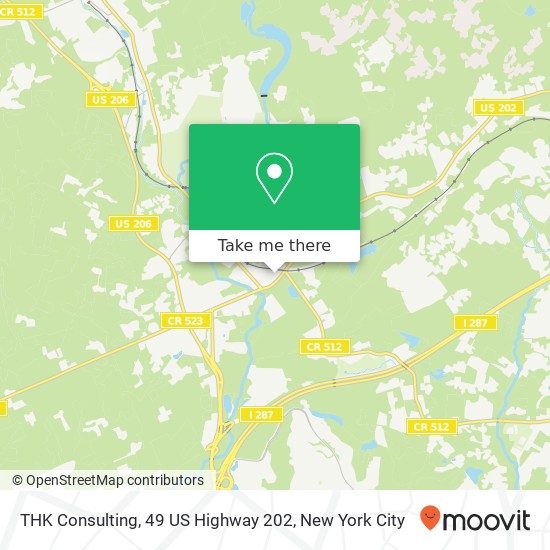 THK Consulting, 49 US Highway 202 map