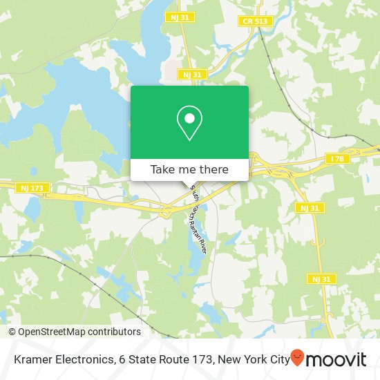 Kramer Electronics, 6 State Route 173 map