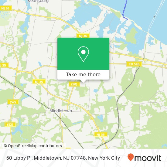 50 Libby Pl, Middletown, NJ 07748 map