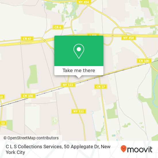 C L S Collections Services, 50 Applegate Dr map