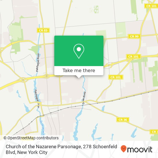 Church of the Nazarene Parsonage, 278 Schoenfeld Blvd map