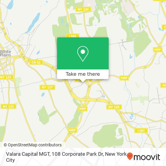 Mapa de Valara Capital MGT, 108 Corporate Park Dr