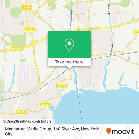 Manhattan Media Group, 160 River Ave map