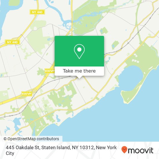 445 Oakdale St, Staten Island, NY 10312 map