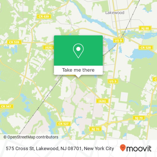 575 Cross St, Lakewood, NJ 08701 map
