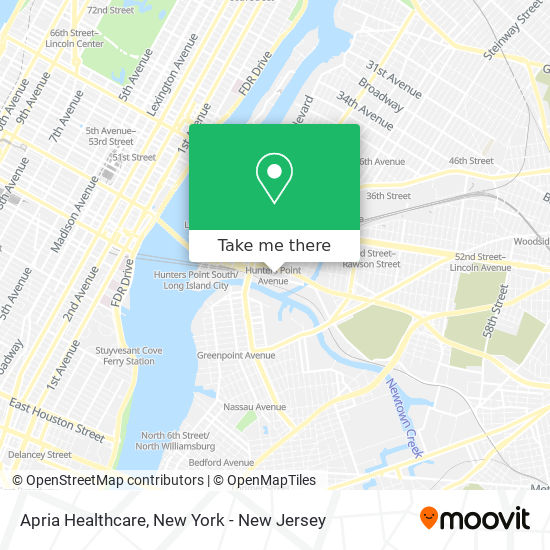 Apria Healthcare map