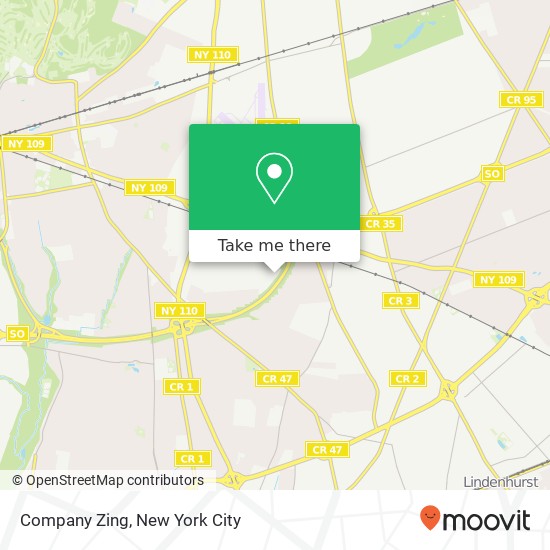 Mapa de Company Zing