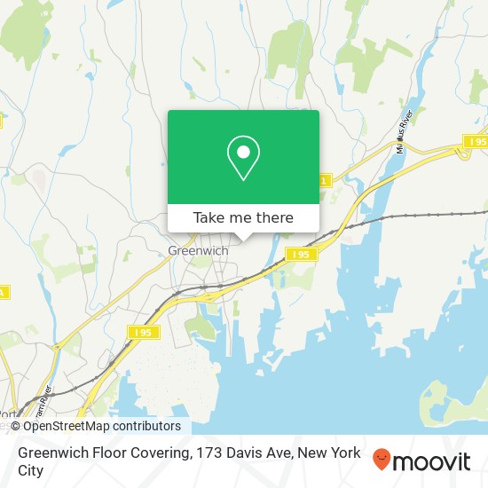 Greenwich Floor Covering, 173 Davis Ave map