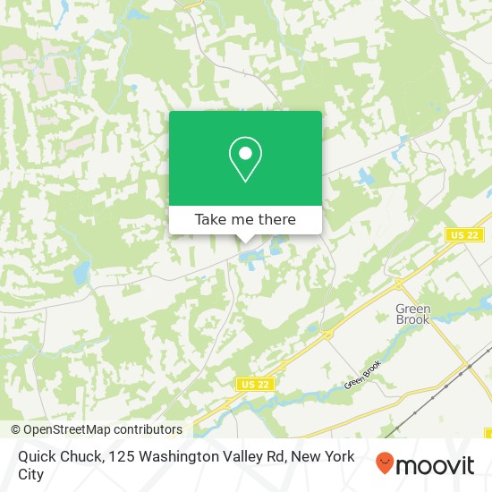 Quick Chuck, 125 Washington Valley Rd map