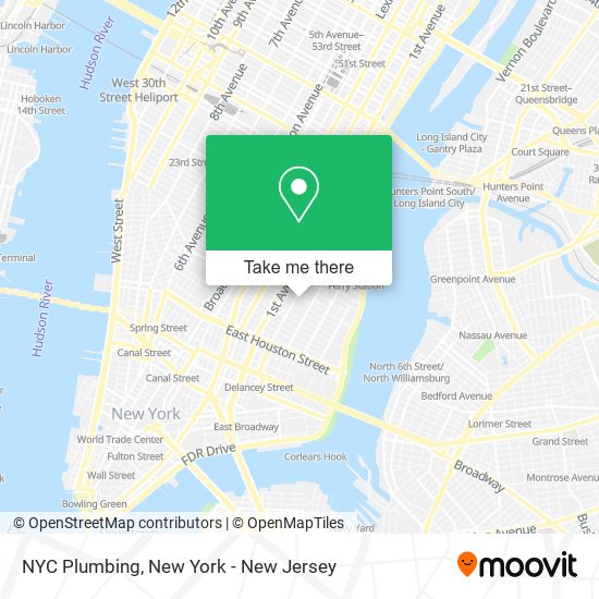 NYC Plumbing map