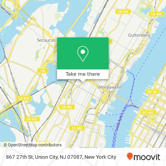 867 27th St, Union City, NJ 07087 map