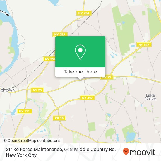 Strike Force Maintenance, 648 Middle Country Rd map