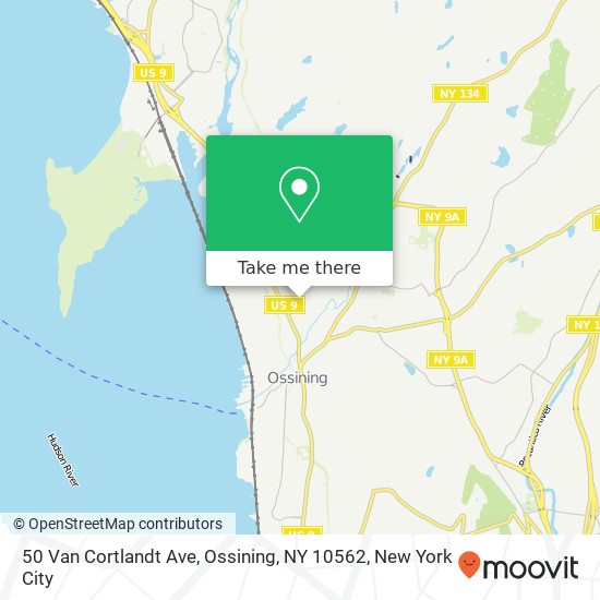 50 Van Cortlandt Ave, Ossining, NY 10562 map