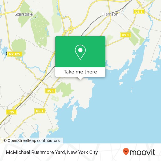McMichael Rushmore Yard map