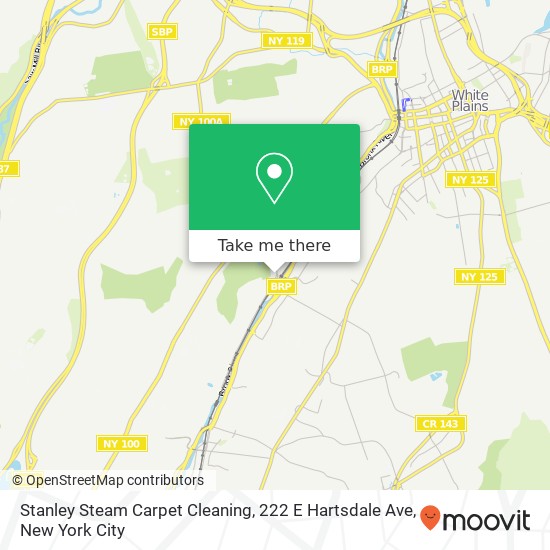 Stanley Steam Carpet Cleaning, 222 E Hartsdale Ave map