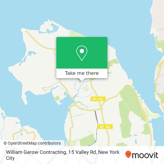 Mapa de William Gerow Contracting, 15 Valley Rd