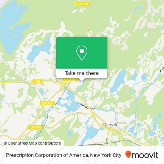 Prescription Corporation of America map