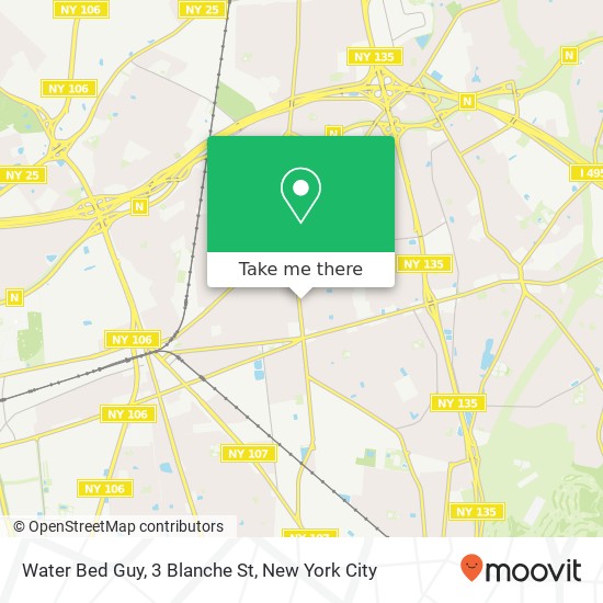 Mapa de Water Bed Guy, 3 Blanche St