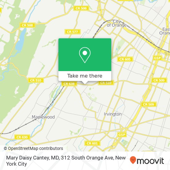 Mary Daisy Cantey, MD, 312 South Orange Ave map