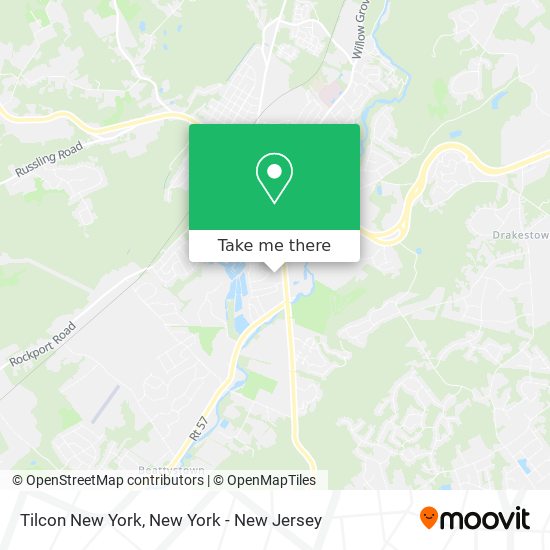 Tilcon New York map