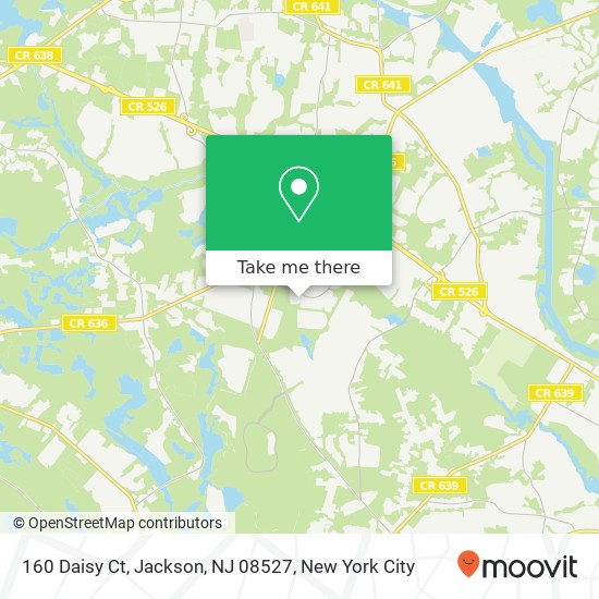 160 Daisy Ct, Jackson, NJ 08527 map