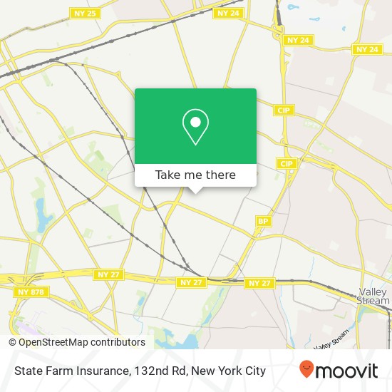 State Farm Insurance, 132nd Rd map
