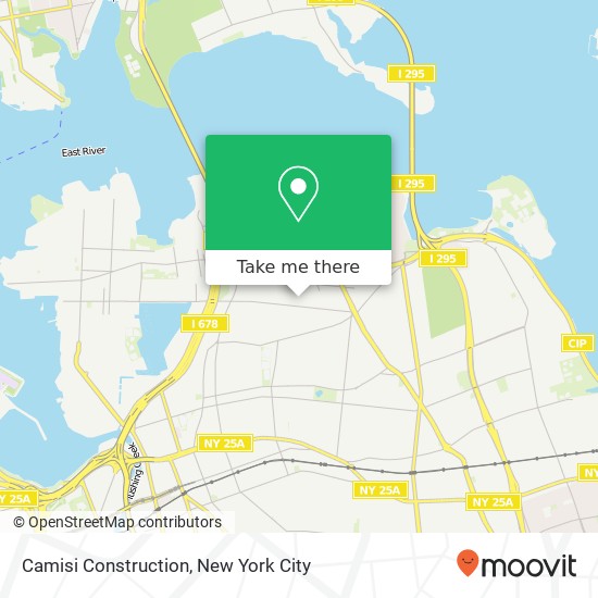 Camisi Construction map