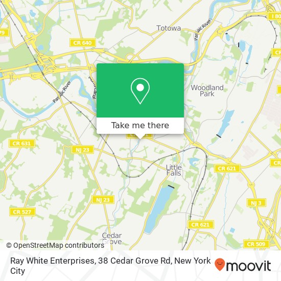 Mapa de Ray White Enterprises, 38 Cedar Grove Rd