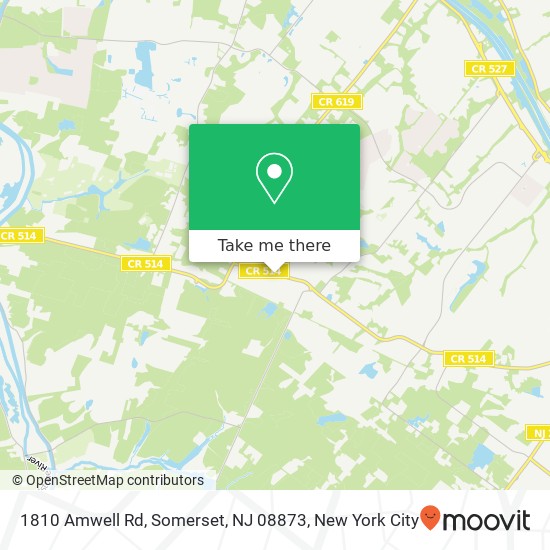 1810 Amwell Rd, Somerset, NJ 08873 map