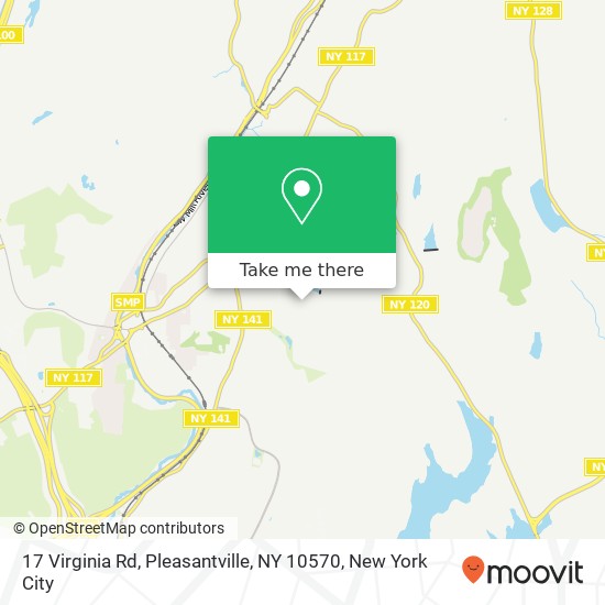 17 Virginia Rd, Pleasantville, NY 10570 map