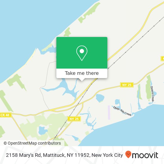 2158 Mary's Rd, Mattituck, NY 11952 map