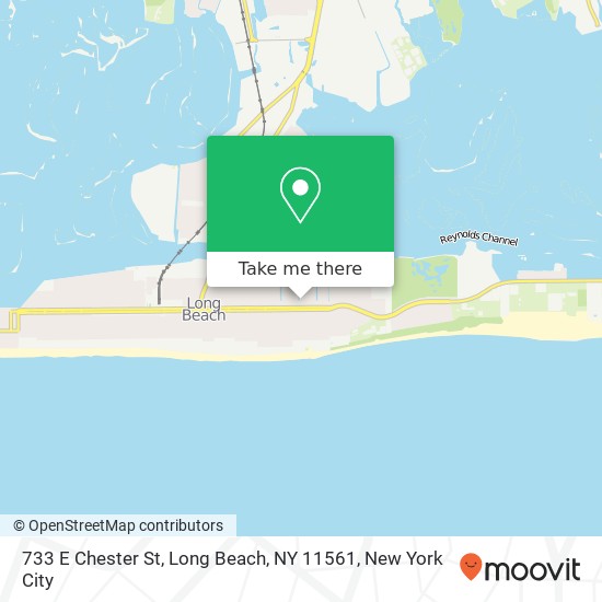 733 E Chester St, Long Beach, NY 11561 map