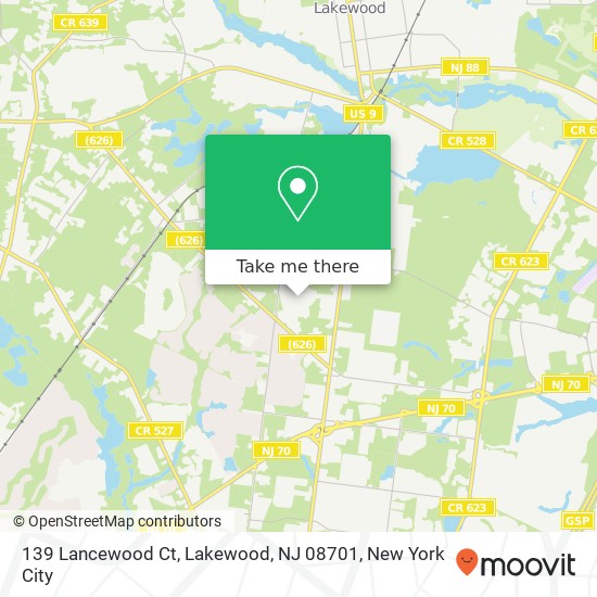 139 Lancewood Ct, Lakewood, NJ 08701 map