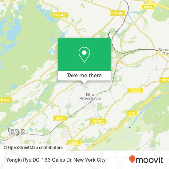 Yongki Ryu DC, 133 Gales Dr map