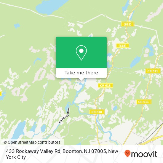 433 Rockaway Valley Rd, Boonton, NJ 07005 map