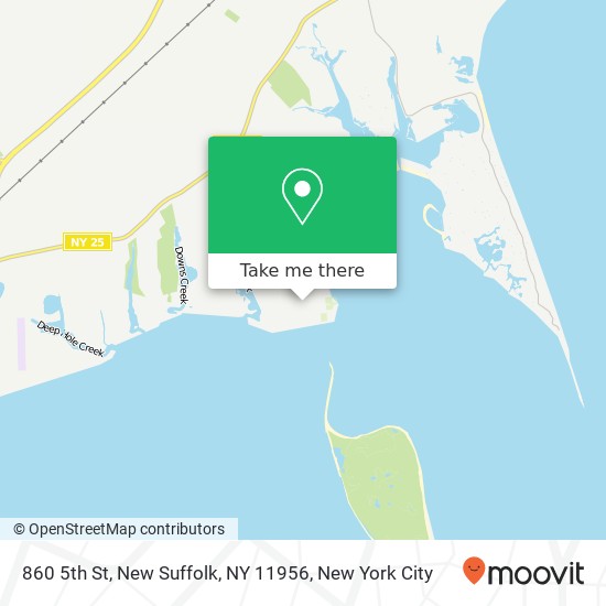 860 5th St, New Suffolk, NY 11956 map