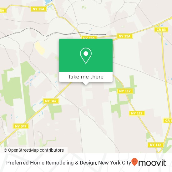 Mapa de Preferred Home Remodeling & Design