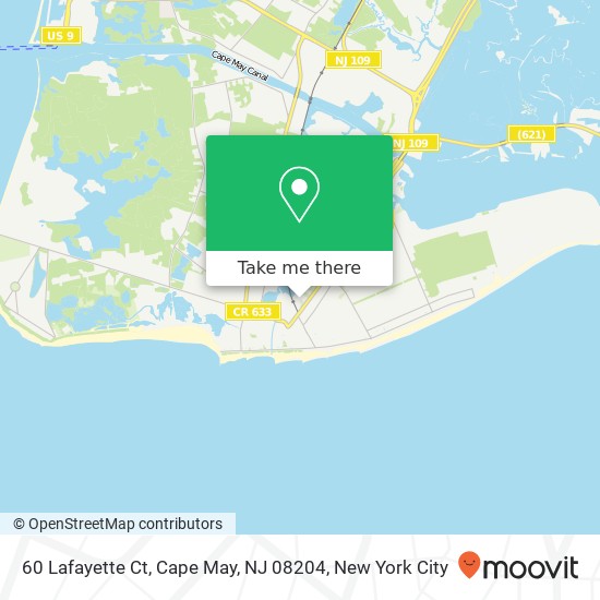 60 Lafayette Ct, Cape May, NJ 08204 map
