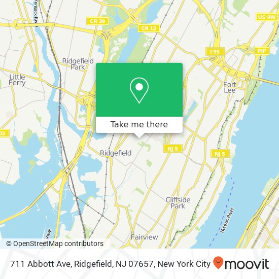 711 Abbott Ave, Ridgefield, NJ 07657 map